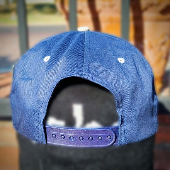 Dallas Cowboys Vintage 90s Snapback Hat NFL AJD Hangtag Script - Picture 5 of 6